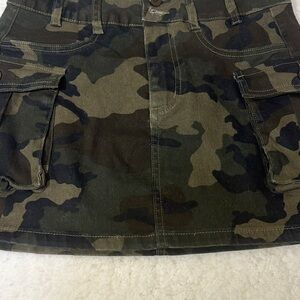 Urban Camo Mini Skirt